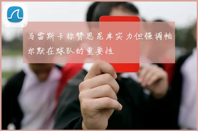 马雷斯卡称赞恩昆库实力但强调帕尔默在球队的重要性